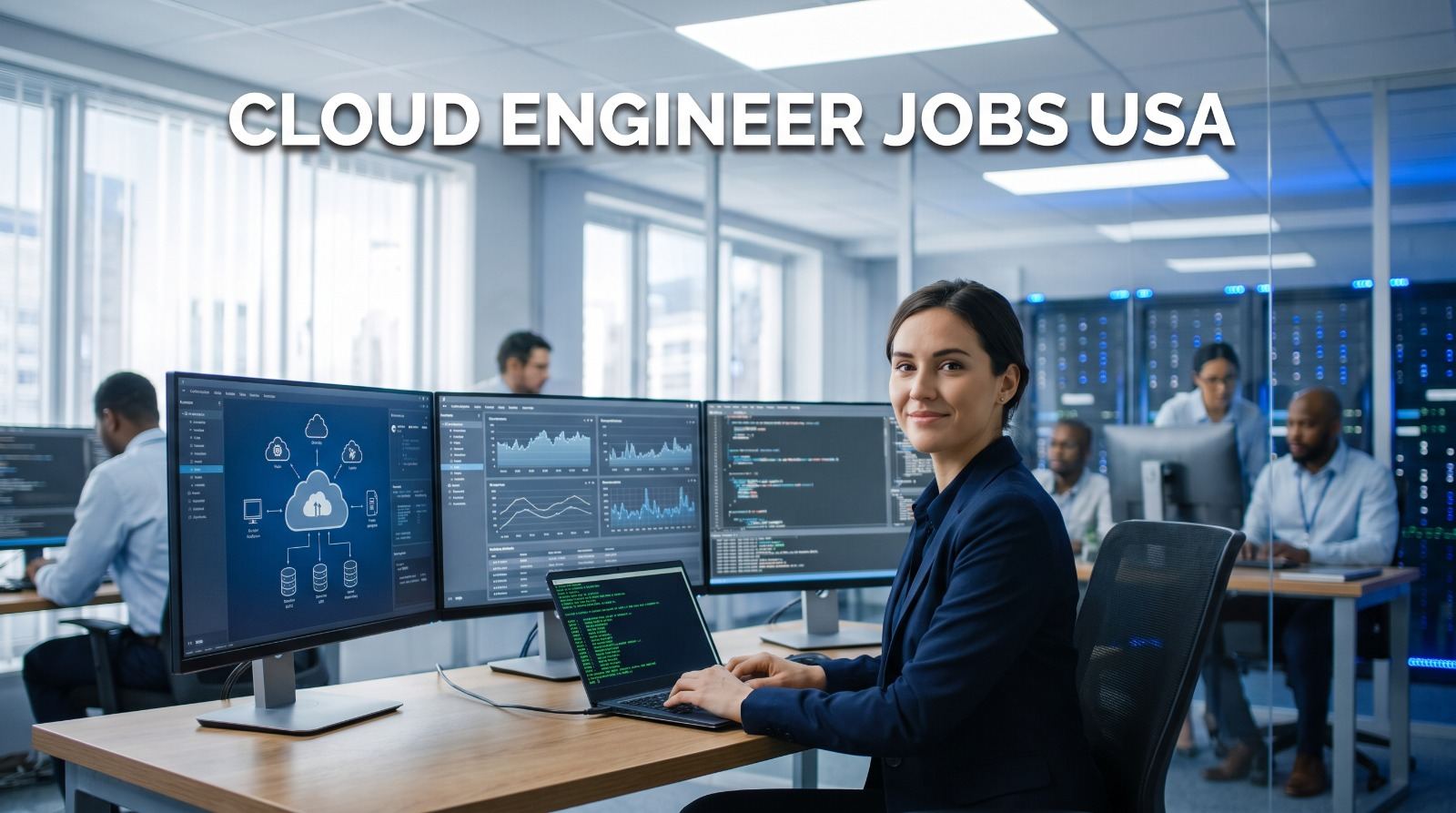 A cloud platform team working across infrastructure dashboards and code