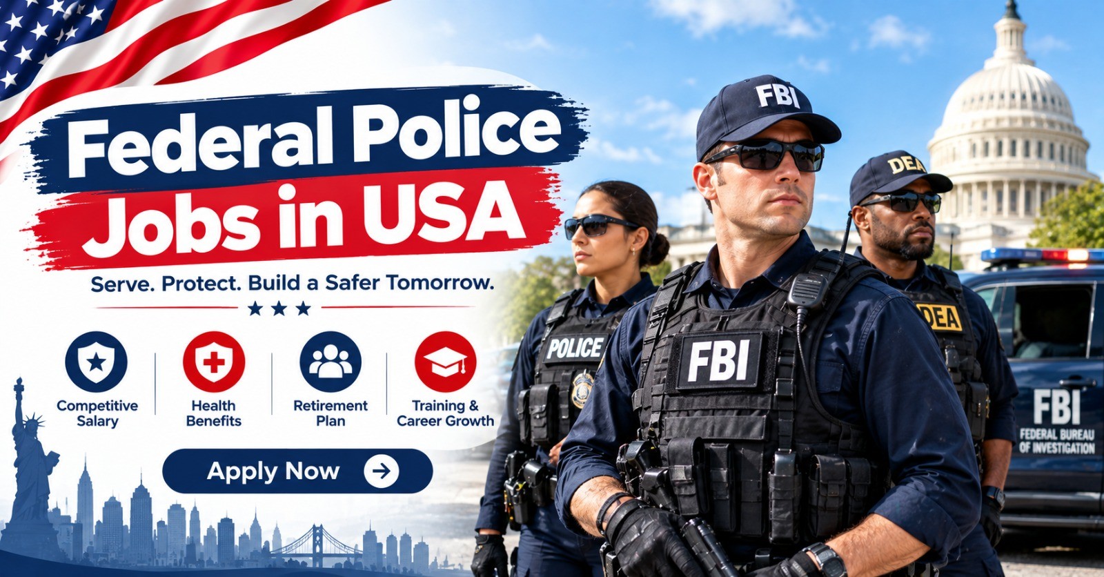Federal Police Jobs in USA