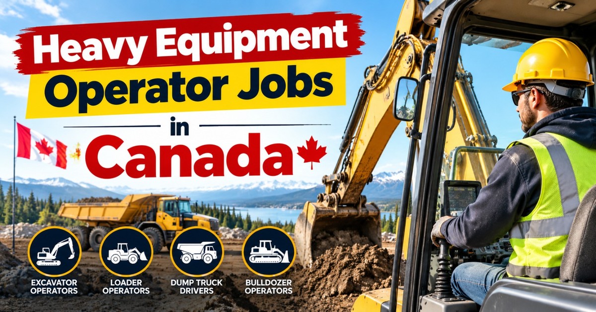 Heavy Equipment Operator Jobs in Canada