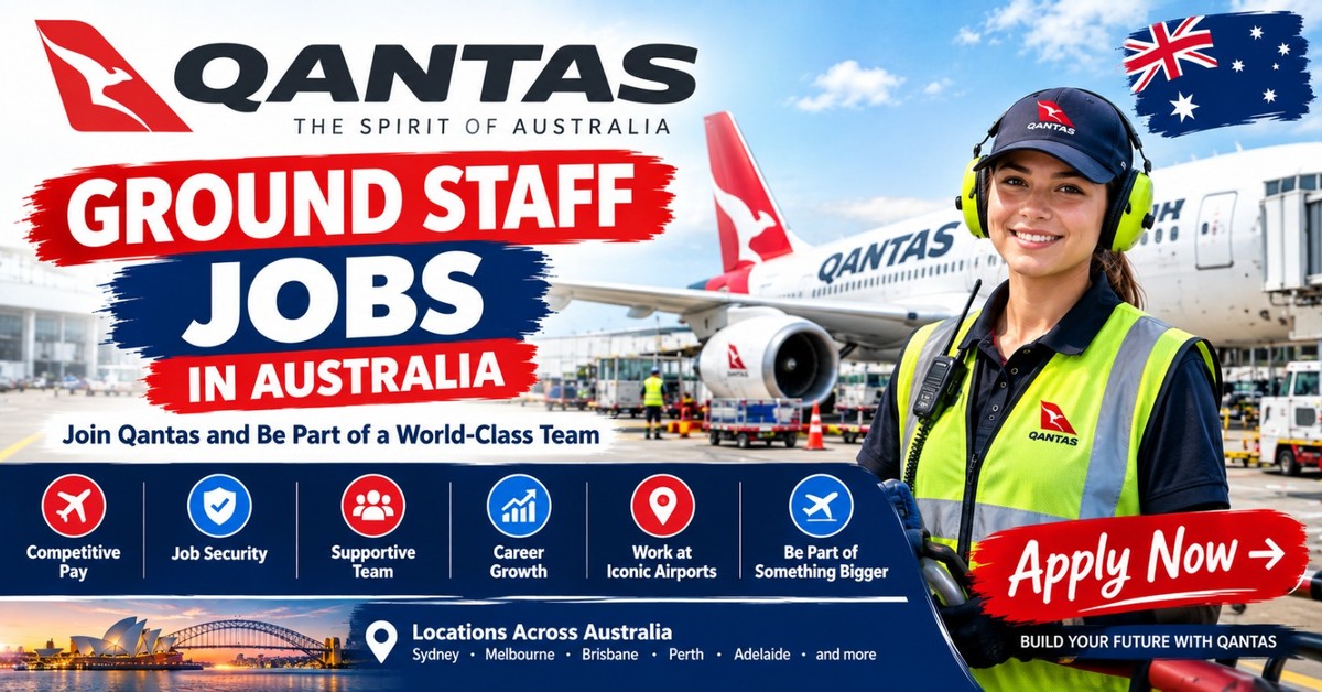 How to Apply for Qantas Ground Staff Jobs in Australia