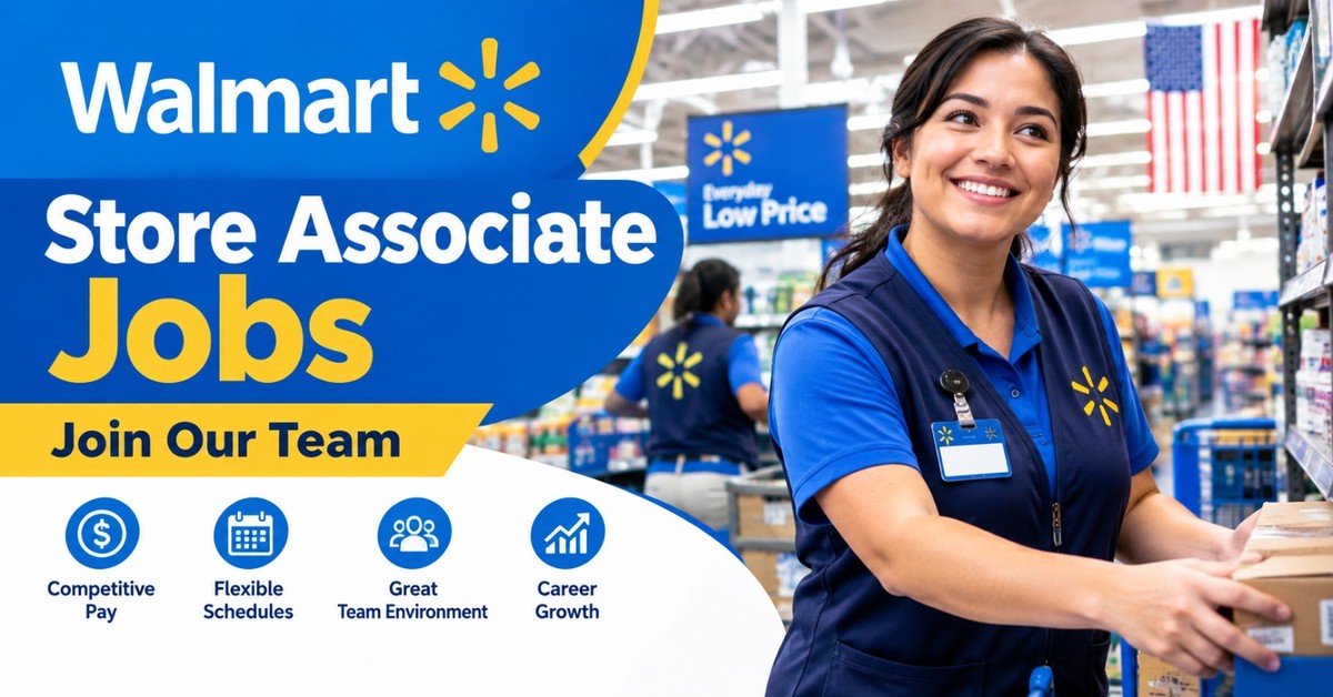 How to Apply for Walmart Store Associate Jobs in the USA
