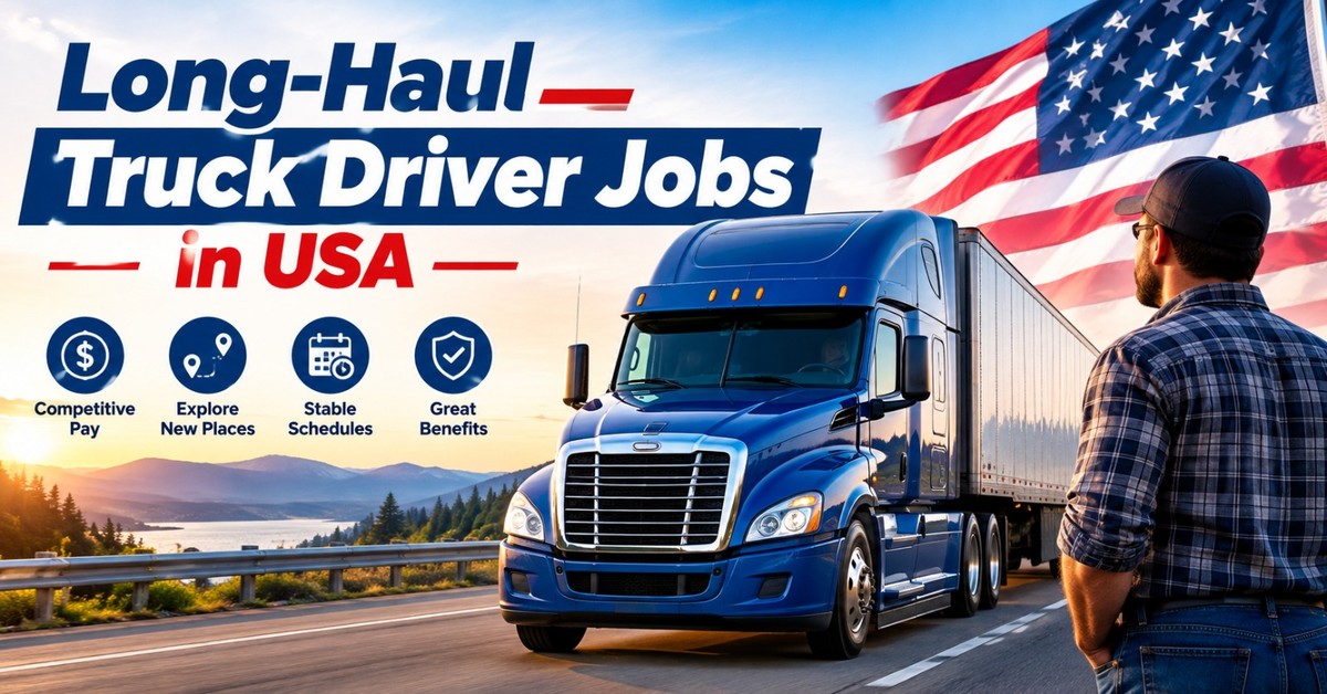 How to Become a Long-Haul Truck Driver in USA