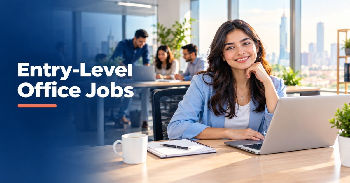 How to Get an Entry-Level Office Job With No Experience