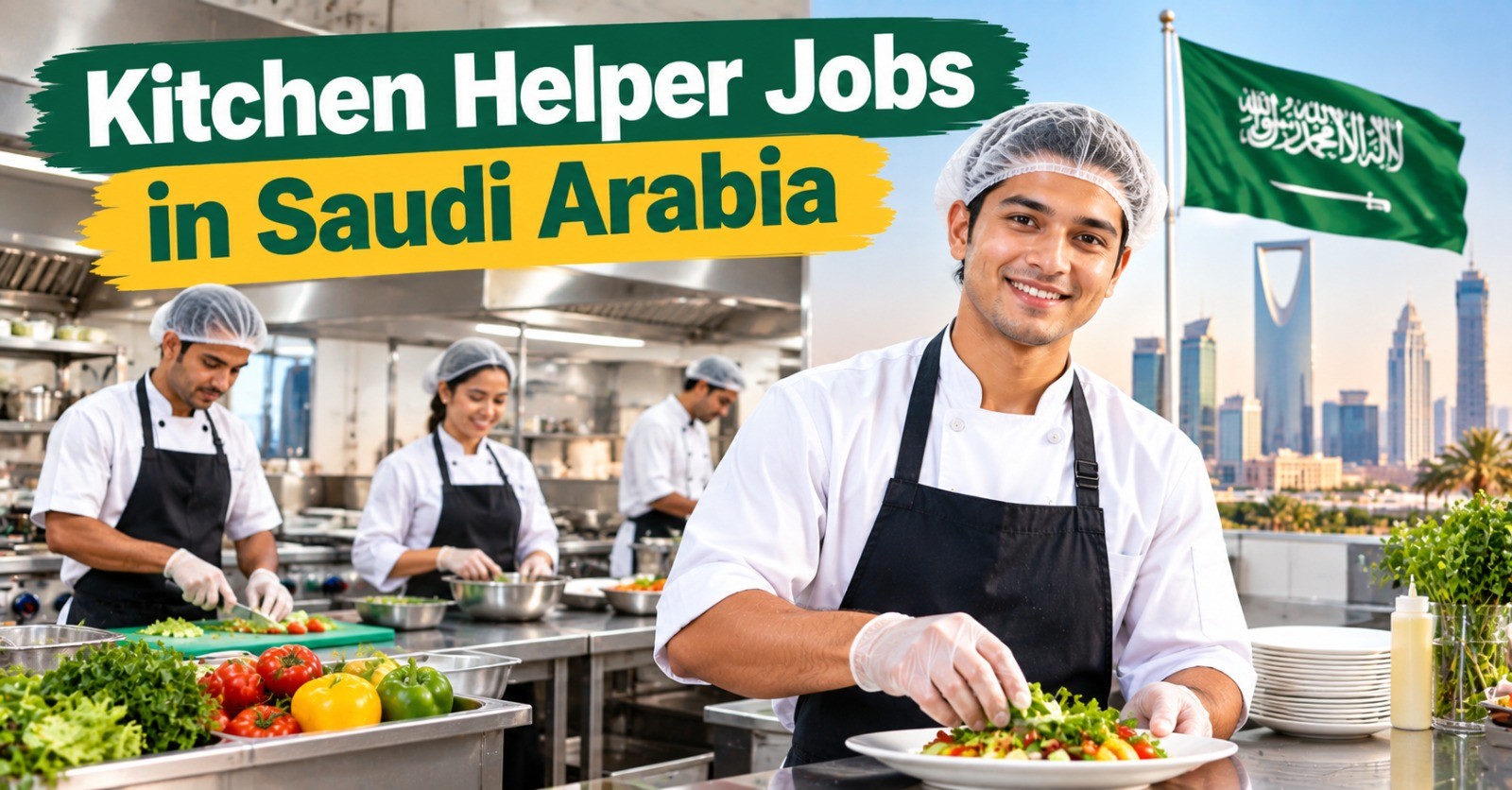 Kitchen Helper Jobs in Saudi Arabia