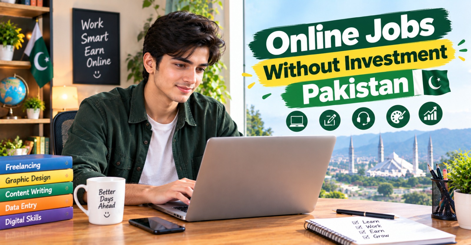 Online Jobs Without Investment in Pakistan