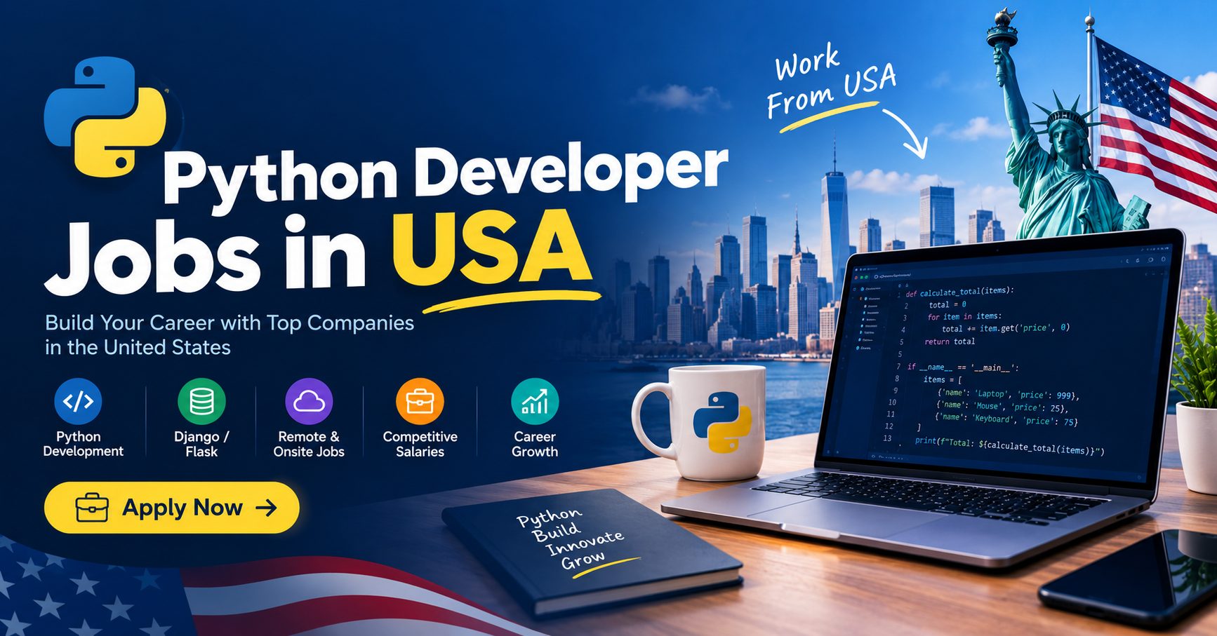 Python Developer Jobs in USA