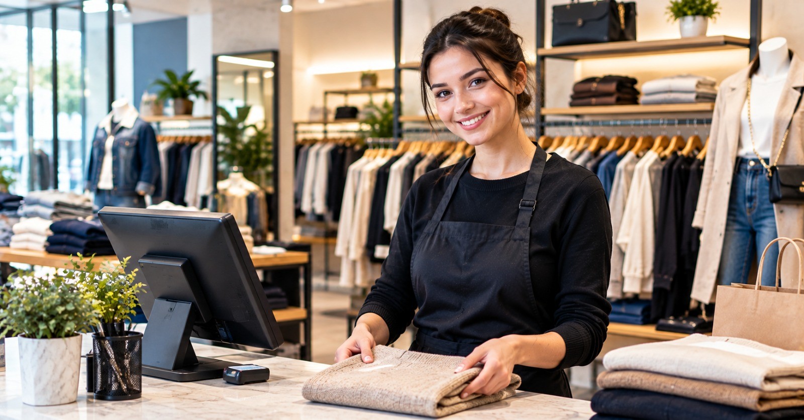 Checkout and till work in a UK supermarket, a core store assistant duty
