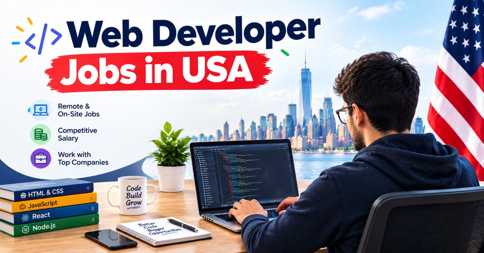 Web Developer Jobs in USA: 2026 Market Overview