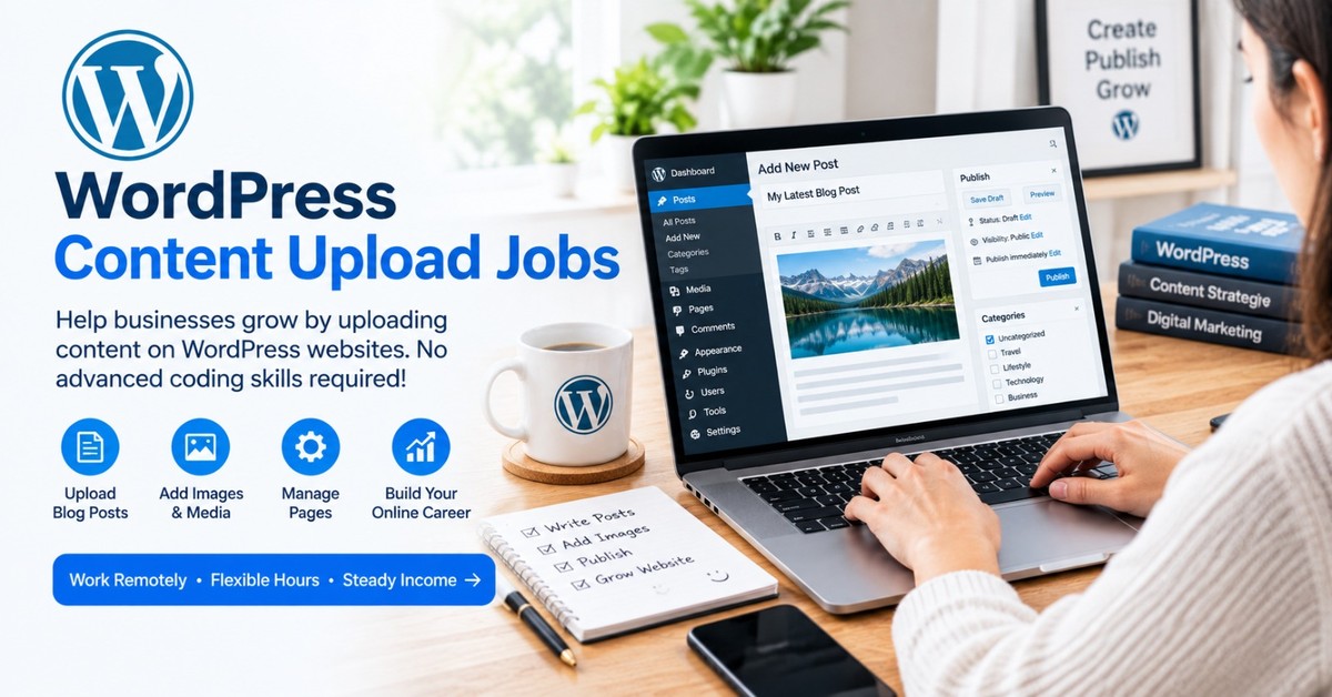 WordPress Content Upload Jobs
